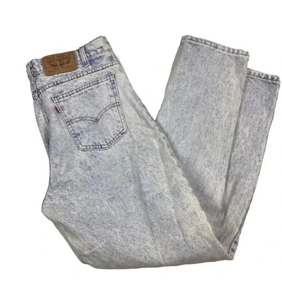 Vintage Levi’s orange tab acid wash denim​